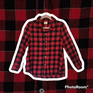 🛍 Girls 6X flannel shirt